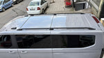 Ford Transit Custom L2 Uzun (2023-2026) Alüminyum Tavan Rayları, Plus - Siyah