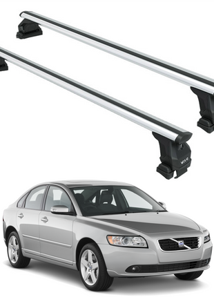 Volvo S40 2003-2012 Portbagaj Taşıyıcı Ara Atkısı Tavan Sistemleri Toros Fix Pro Gri