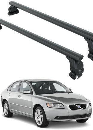 Volvo S40 2003-2012 Portbagaj Taşıyıcı Ara Atkısı Tavan Sistemleri Toros Fix Pro Siyah