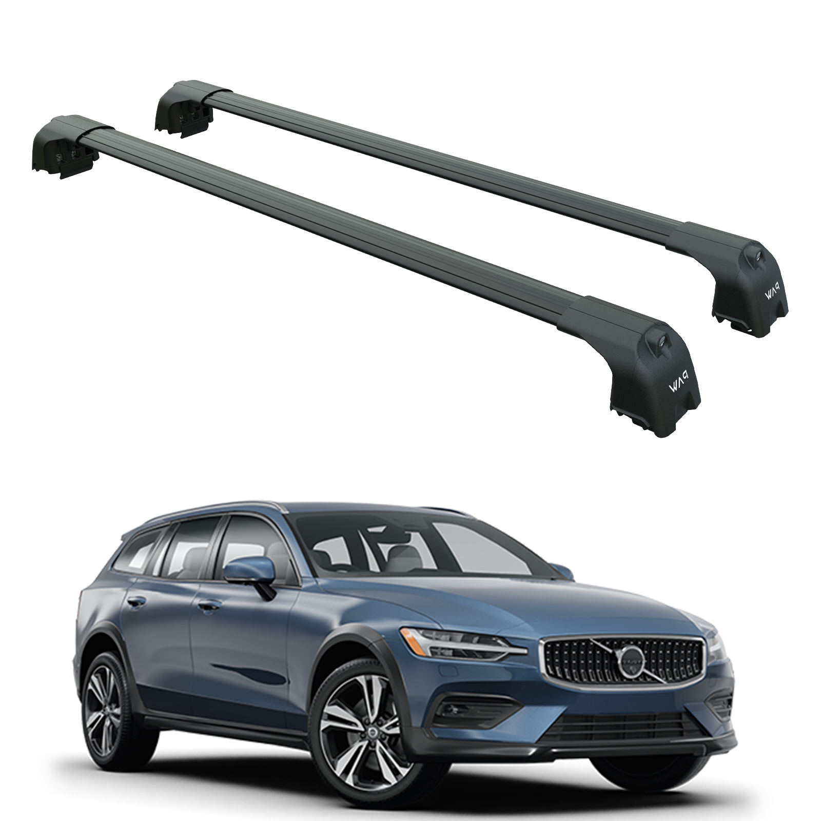 Volvo V60 Cross Country 2018-2026 Portbagaj Taşıyıcı Ara Atkisi - Ara Bar Paw Pro 2 Siyah