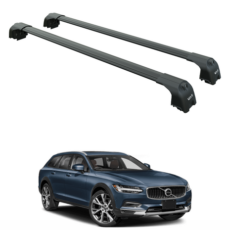 Volvo V90 2016-2025 Portbagaj Taşıyıcı Ara Atkisi - Ara Çubuk Paw Pro 2 Siyah