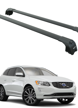Volvo XC60 2008-2017 Portbagaj Taşıyıcı Ara Atkisi - Ara Çubuk Paw Pro 2 Siyah