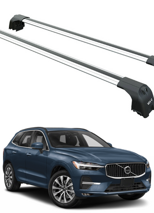 Volvo Xc60 2018-2025 Portbagaj Taşıyıcı Ara Atkisi - Ara Çubuk Paw Pro 2 Gri
