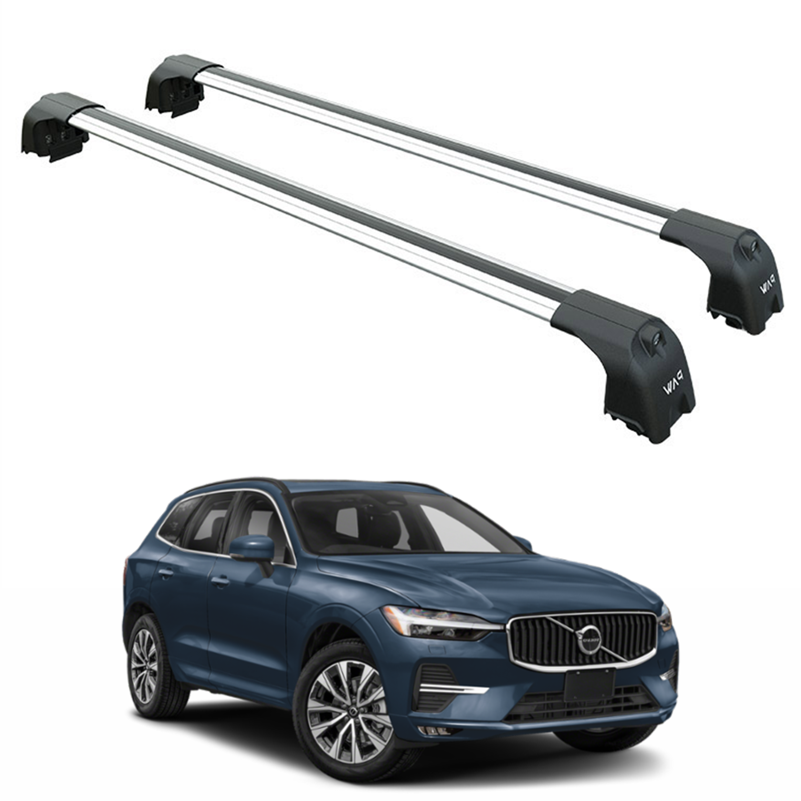 Volvo Xc60 2018-2025 Portbagaj Taşıyıcı Ara Atkisi - Ara Çubuk Paw Pro 2 Gri