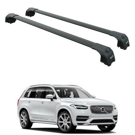 Volvo Xc90 2015-2025 Portbagaj Taşıyıcı Ara Atkisi - Ara Çubuk Paw Pro 2 Siyah