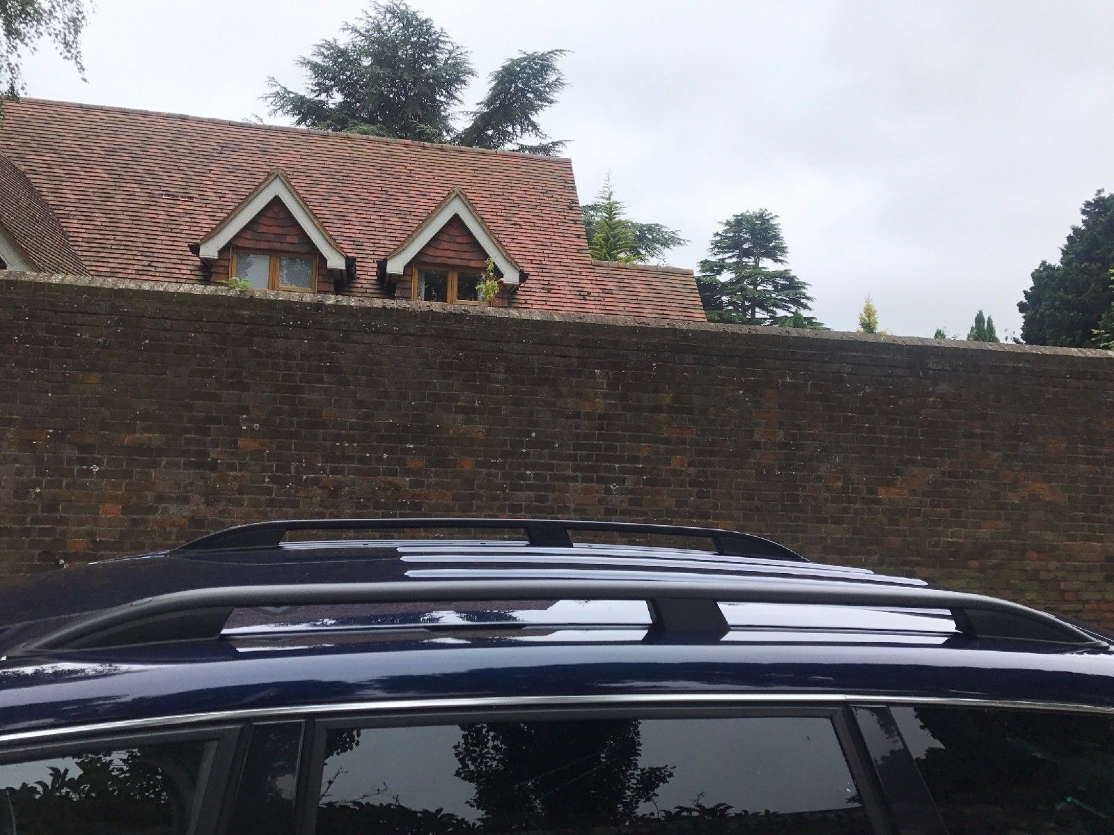 Porsche Cayenne 2003-2010 Araç Üstü Alüminyum Tavan Yan Rayları Plus Serisi - Siyah