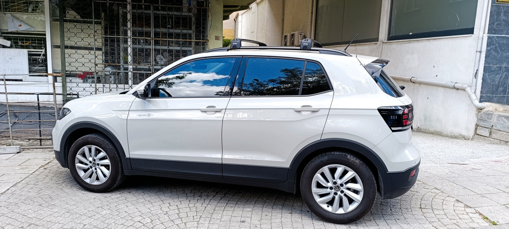 Volkswagen T-Cross 2018-2025 Portbagaj Taşıyıcı Ara Atkisi - Ara Çubuk Paw Pro 2 Siyah