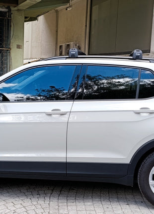 Volkswagen Taos Roof Rack Cross Bar Metal Bracket Raised Rail Siyah