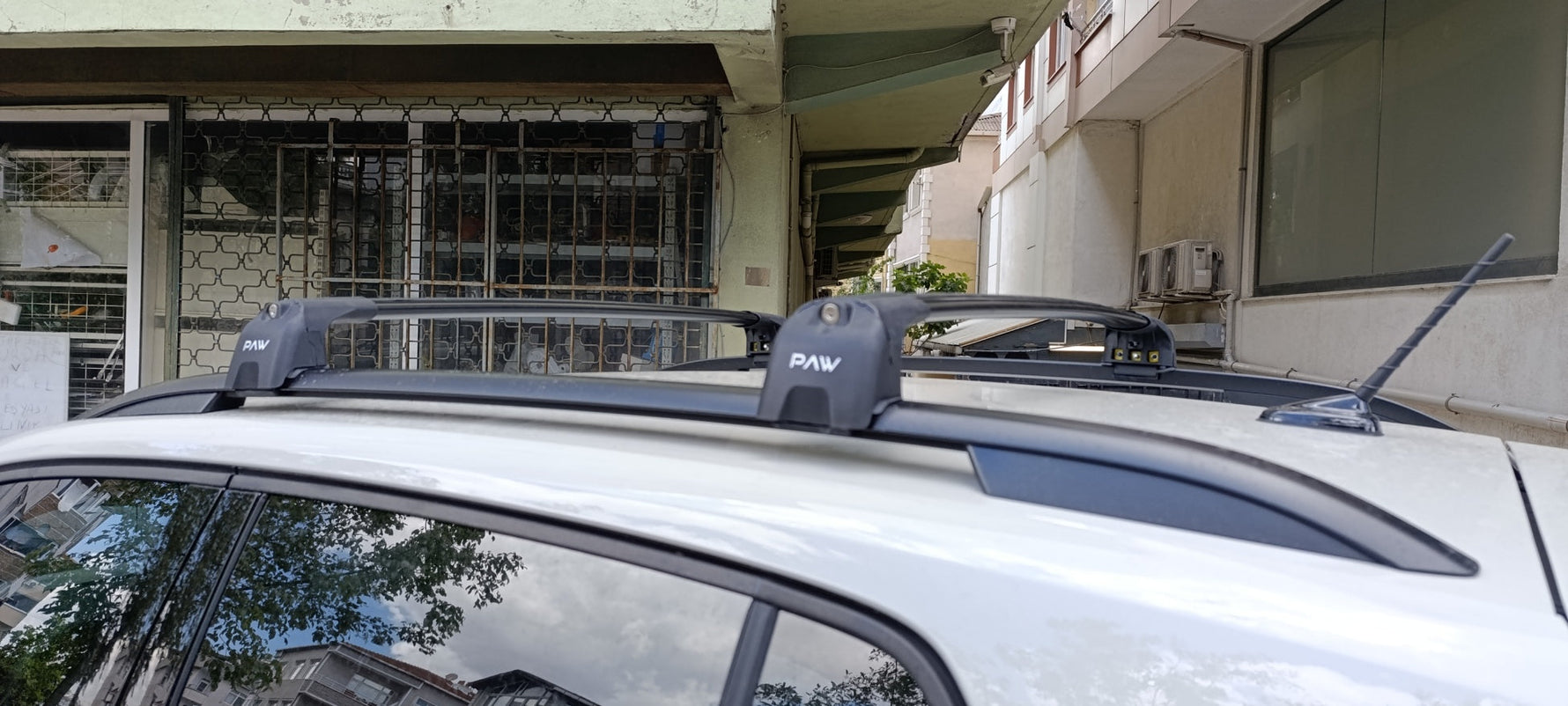 Volkswagen Taos Roof Rack Cross Bar Metal Bracket Raised Rail Siyah