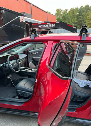 Kia Ev6 2019-2025 Oluksuz Üst Tavan Portbagaj Taşıyıcı Ara Atkısı Toros Serisi Pro 4 Siyah