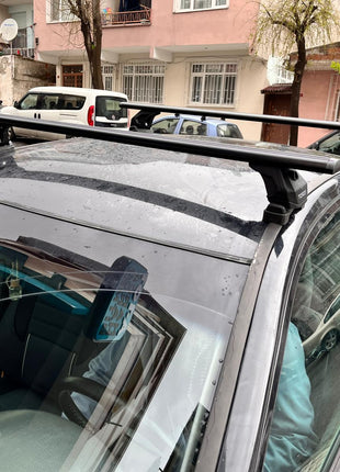 Volvo S40 2003-2012 Portbagaj Taşıyıcı Ara Atkısı Tavan Sistemleri Toros Fix Pro Gri