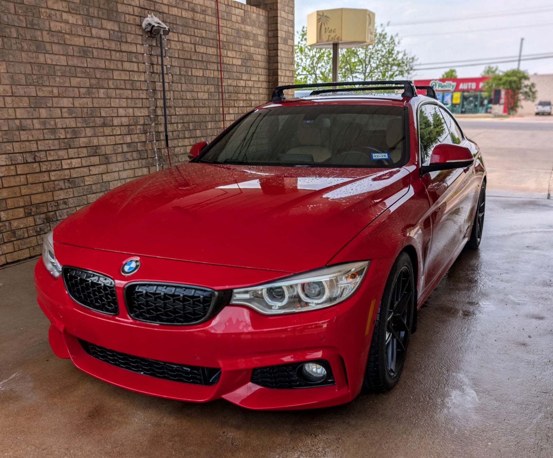 Bmw 4 Series Gran Coupe G26 (2021-2025) – Roof Rack Cross Bars (Fix Point, Aluminum, Siyah)