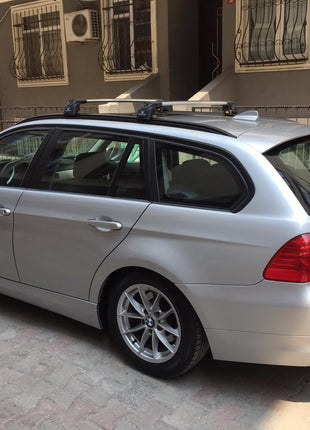 Bmw 3 Touring F31 2012-2019 Portbagaj Taşıyıcı Ara Atkisi - Ara Çubuk Paw Pro 2 Siyah