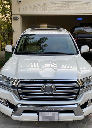 Toyota Land Cruiser 2010-2023 Roof Rack Cross Bar Metal Bracket Flush Rail Siyah