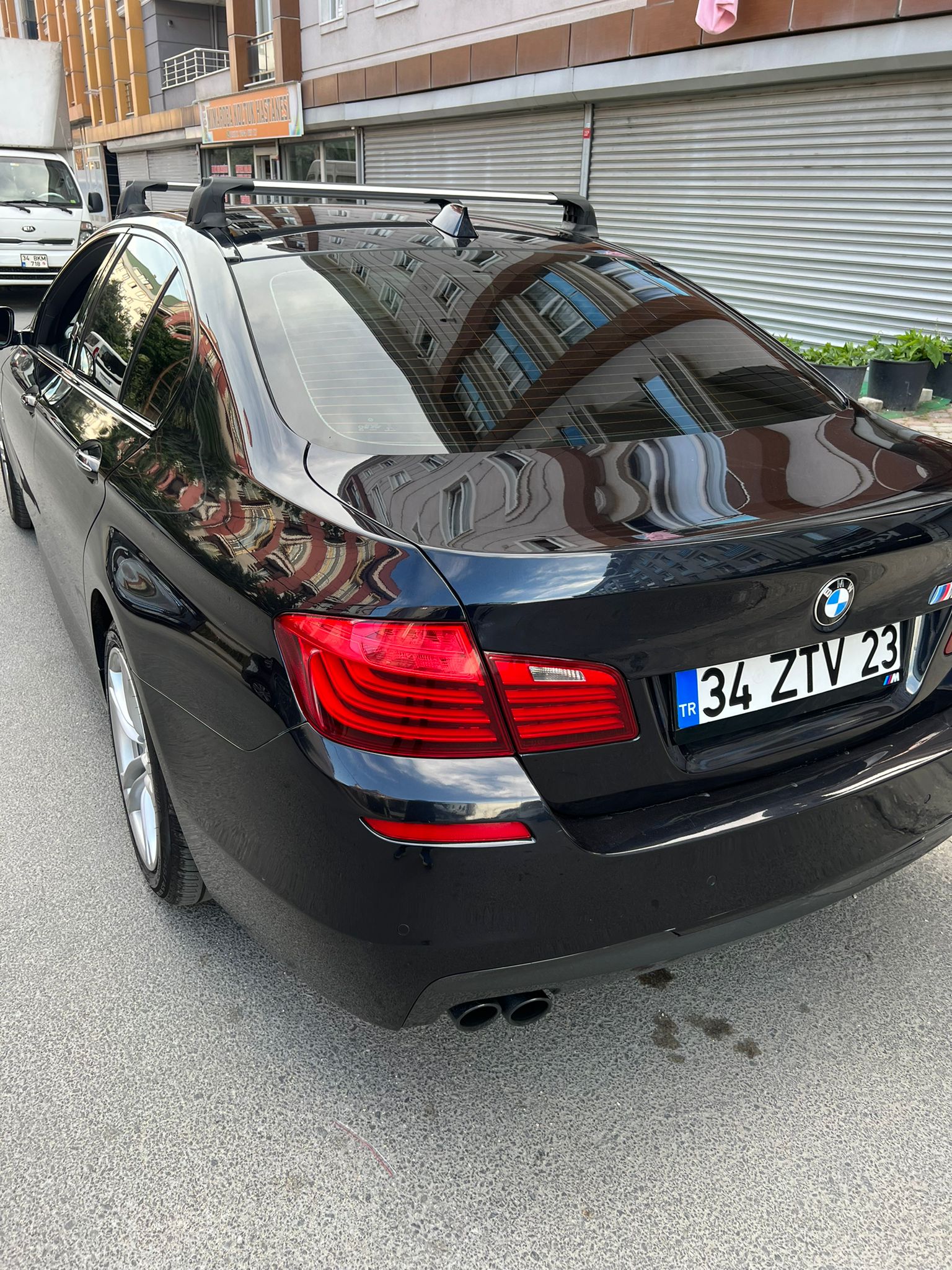 Bmw 5 Sedan F10 2009-2017 Portbagaj Taşıyıcı Ara Atkı Aparatı Paw Pro 3 Siyah