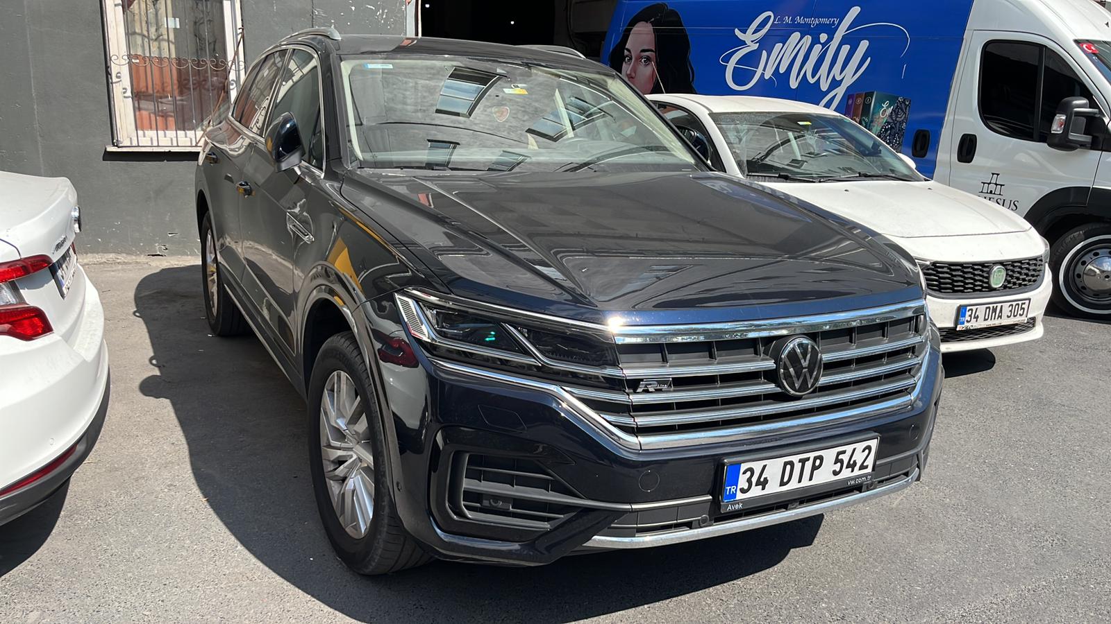 Volkswagen Touareg 2019-2023 Portbagaj Taşıyıcı Ara Atkisi - Ara Çubuk Paw Pro 2 Siyah