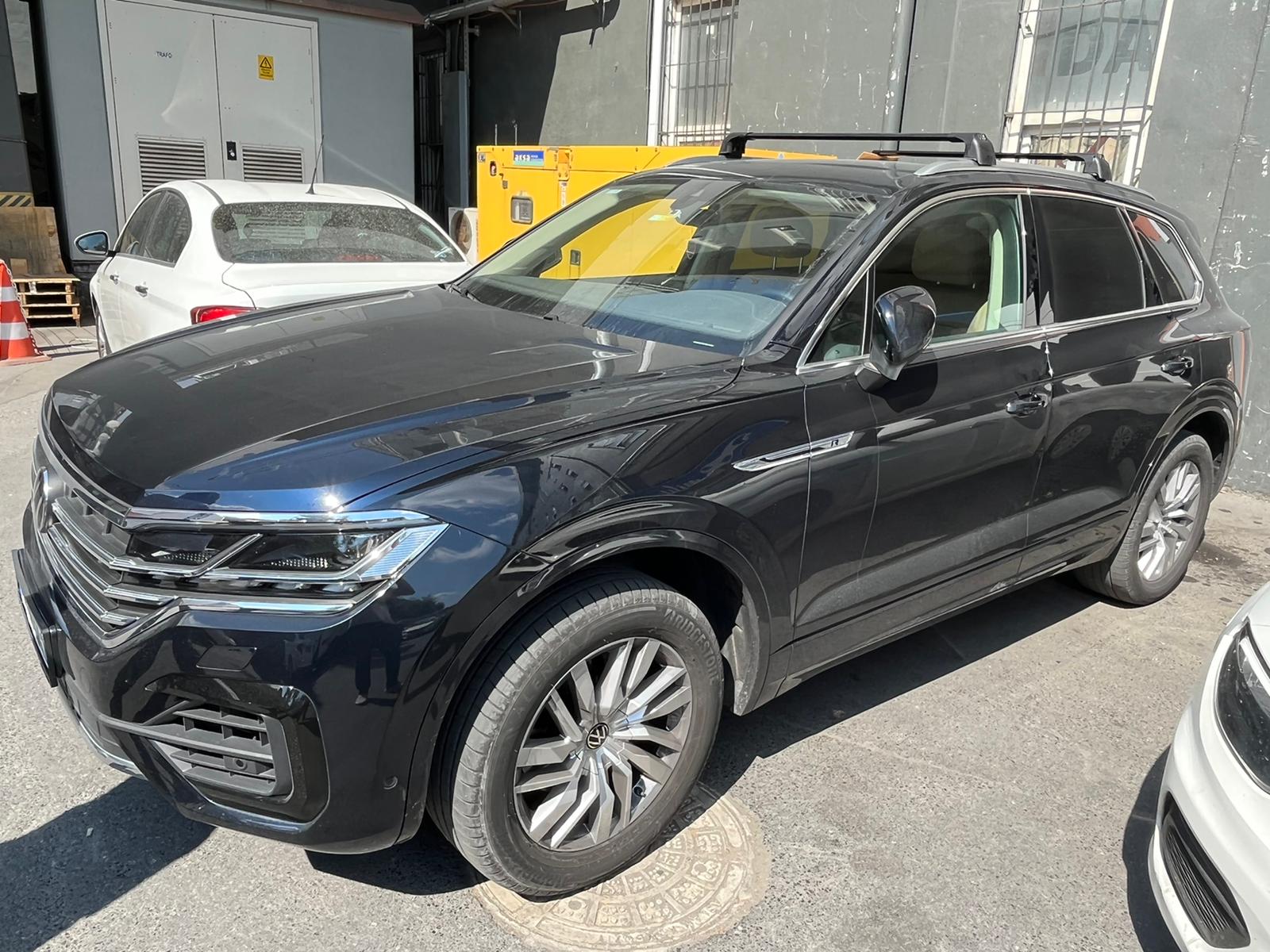 Volkswagen Touareg 2019-2023 Portbagaj Taşıyıcı Ara Atkisi - Ara Çubuk Paw Pro 2 Gri