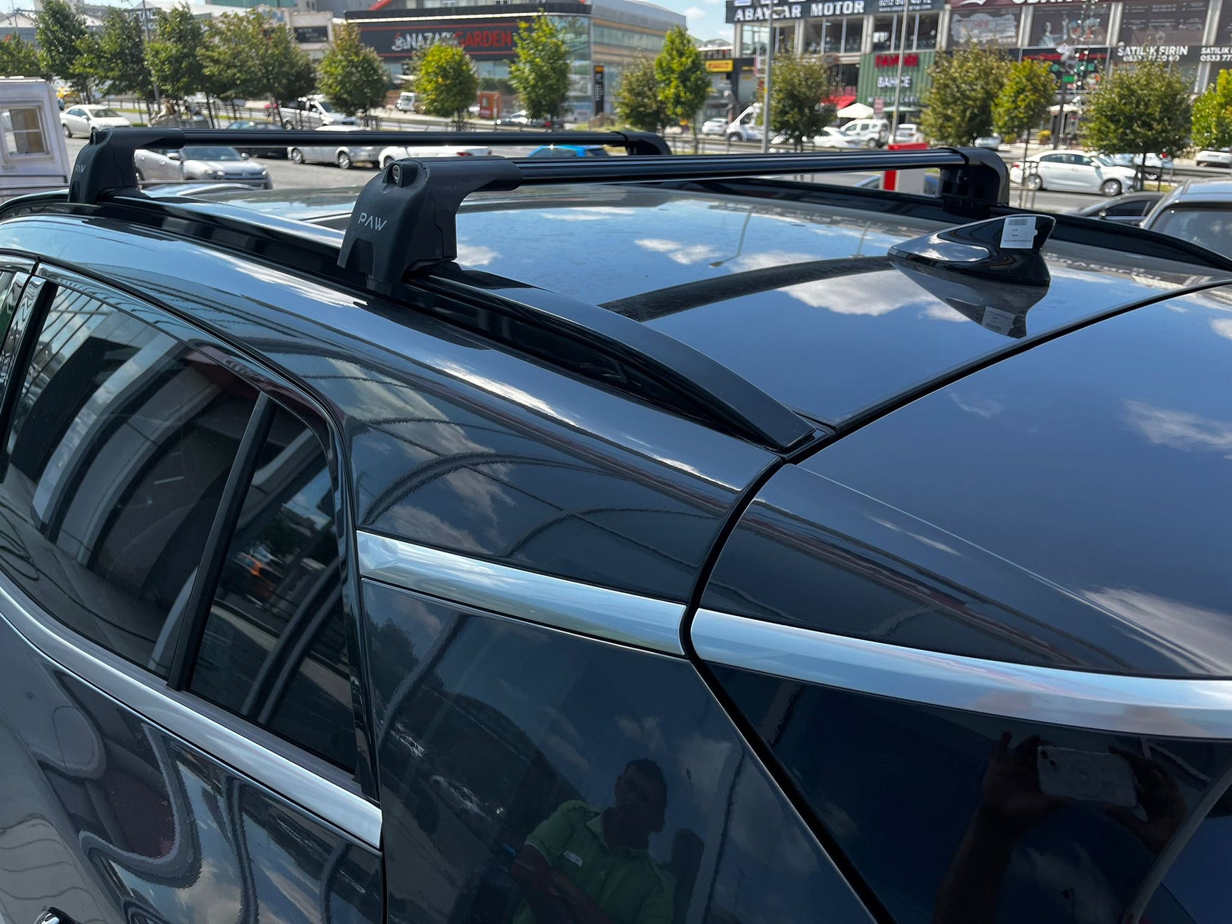 Kia Sorento 2020-2025 Portbagaj Taşıyıcı Ara Atkisi - Ara Çubuk Paw Pro 2 Gri