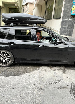 Bmw 3 Touring F31 2012-2019 Portbagaj Taşıyıcı Ara Atkisi - Ara Çubuk Paw Pro 2 Gri