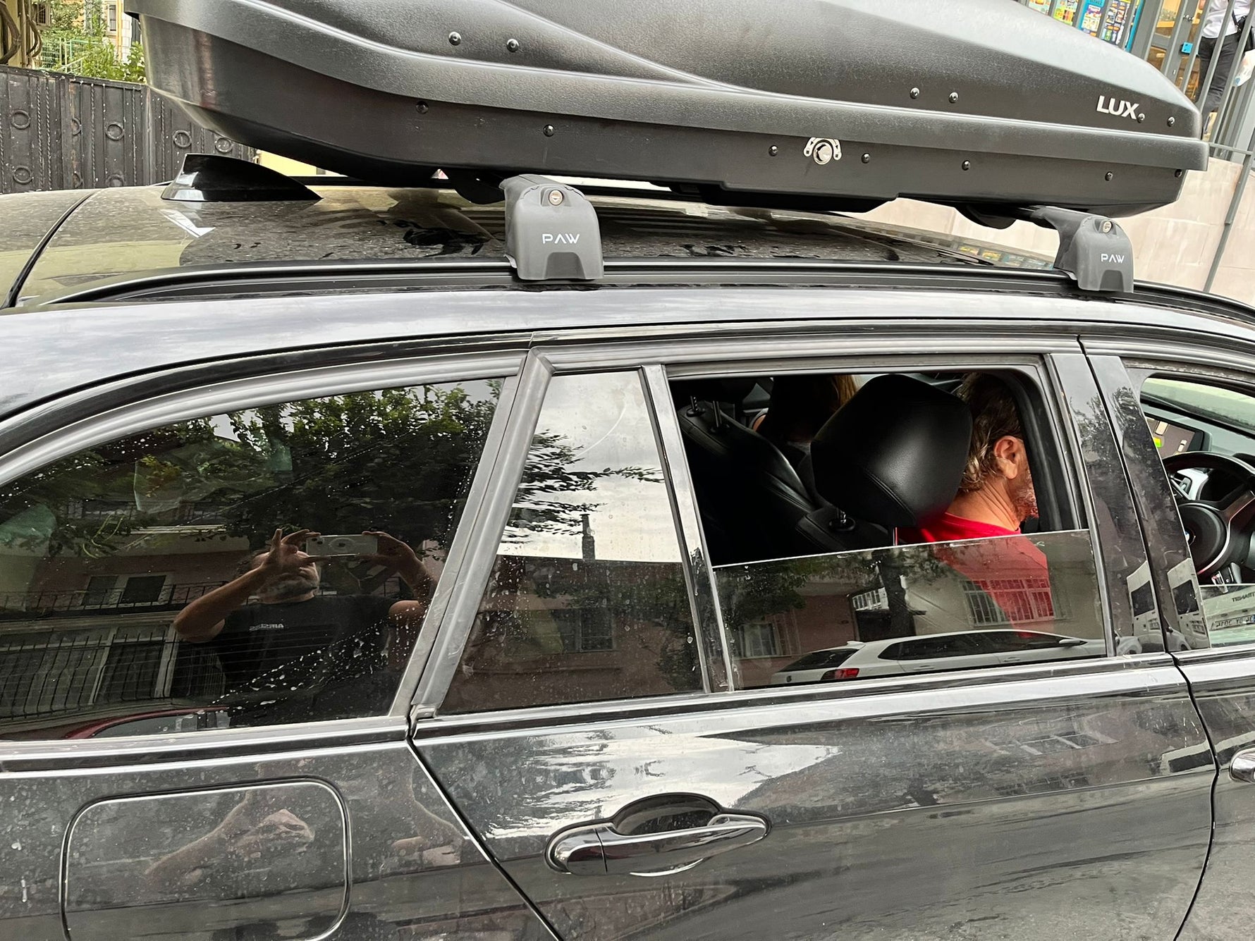 Bmw 3 Touring F31 2012-2019 Portbagaj Taşıyıcı Ara Atkisi - Ara Çubuk Paw Pro 2 Siyah