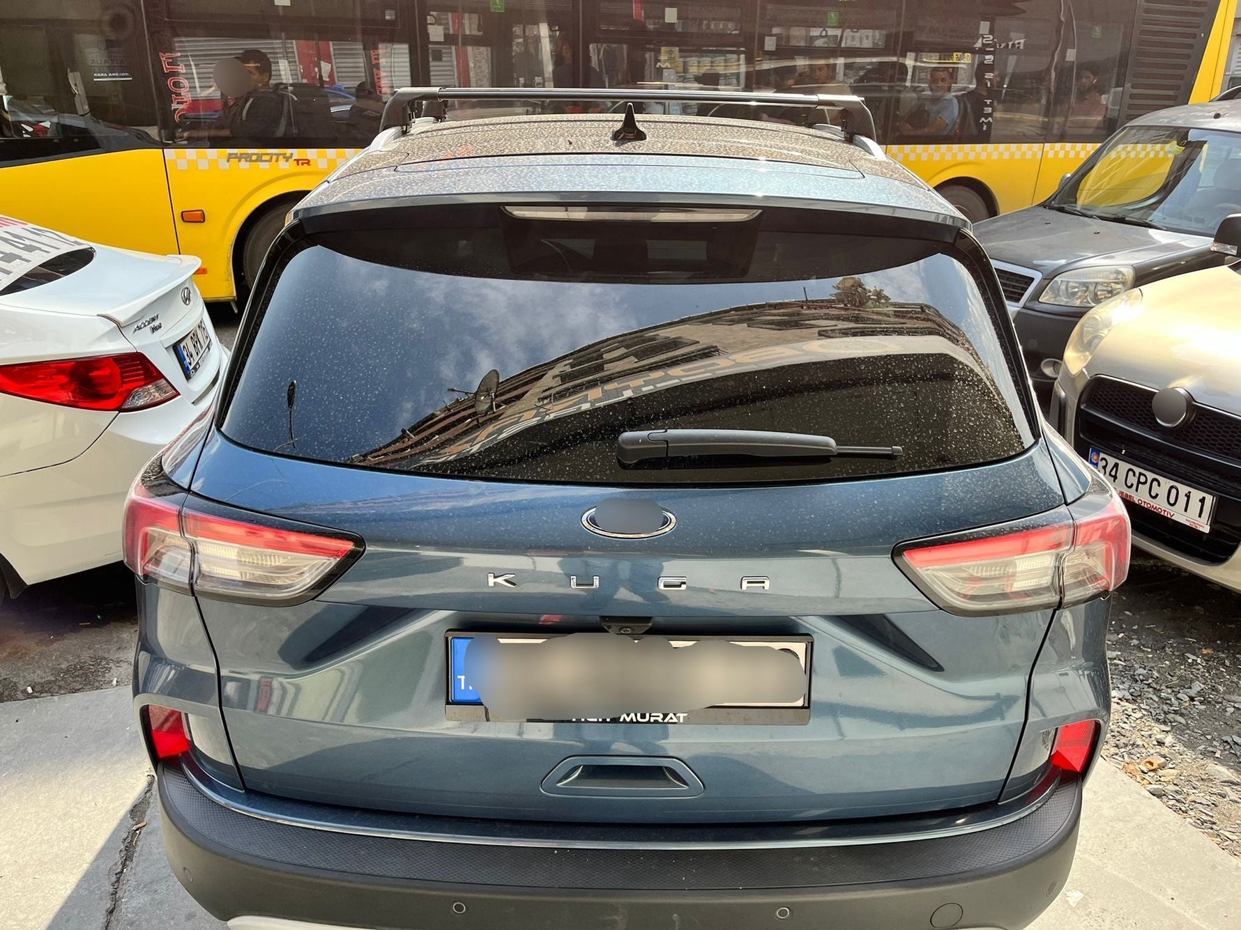 Ford Escape Cx482 2020-2025 Portbagaj Taşıyıcı Ara Atkisi - Ara Çubuk Paw Pro 2 Gri