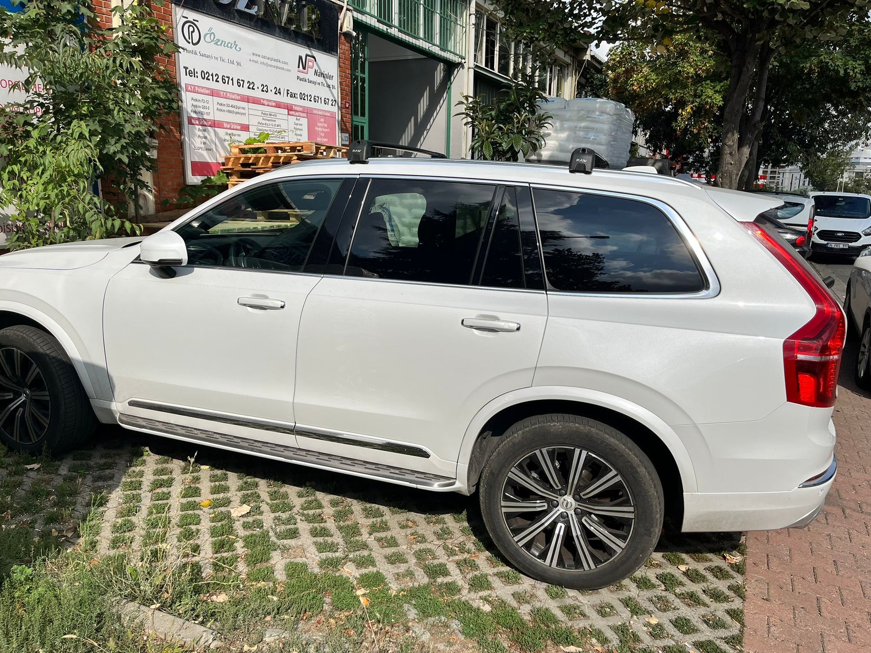 Volvo XC-90 2015-2025 Portbagaj Taşıyıcı Ara Atkisi - Ara Çubuk Paw Pro 2 Siyah