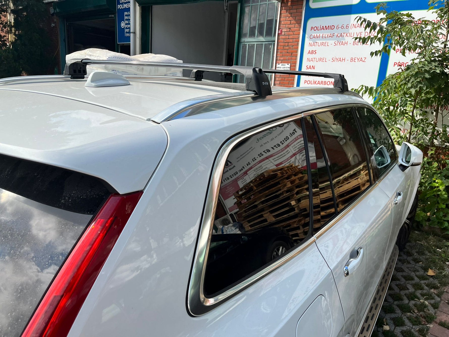 Volvo XC-90 2015-2025 Portbagaj Taşıyıcı Ara Atkisi - Ara Çubuk Paw Pro 2 Siyah