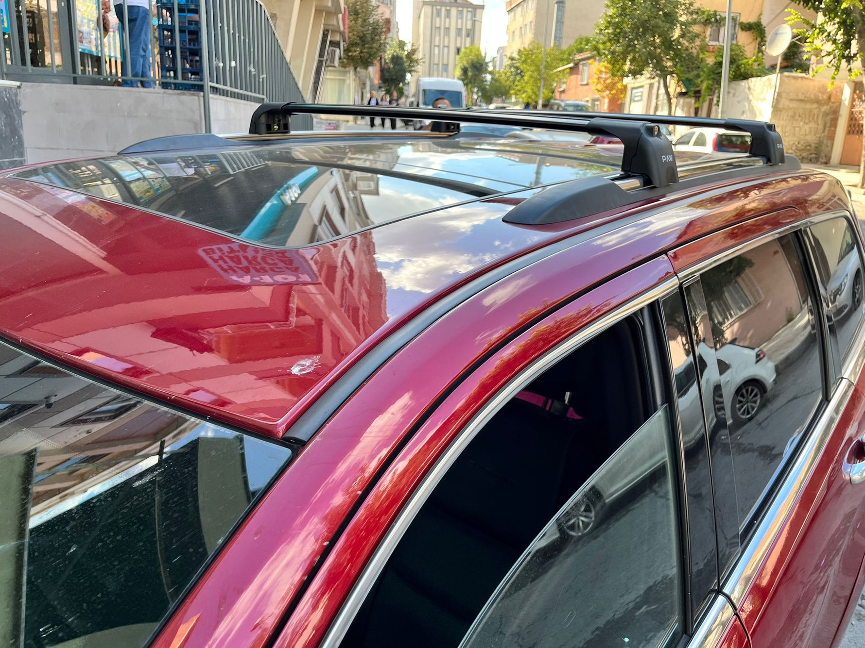 Jeep Grand Cherokee Wk2 2011-2021 Portbagaj Taşıyıcı Ara Atkisi - Ara Çubuk Paw Pro 2 Siyah