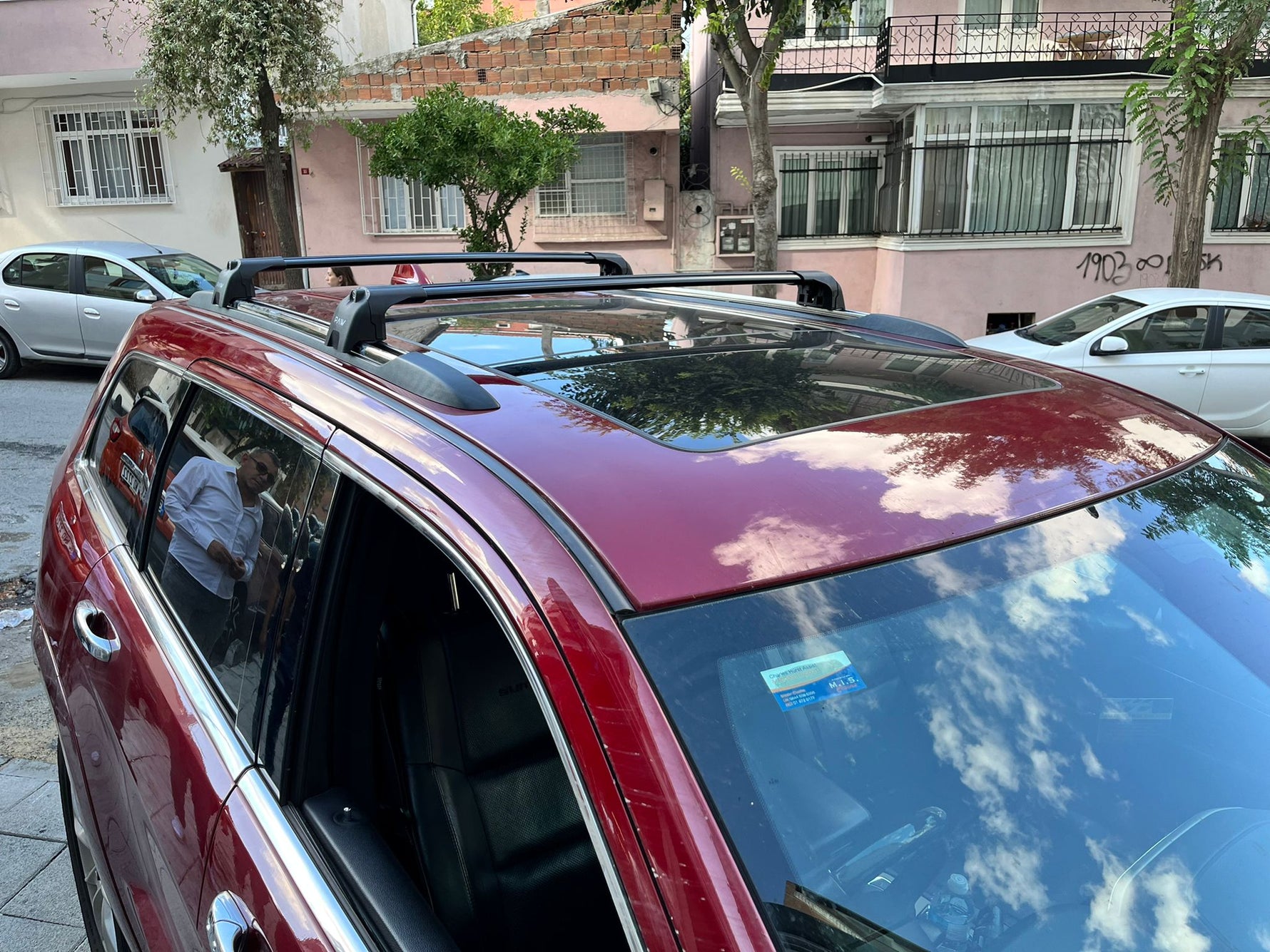 Jeep Grand Cherokee Wk2 2011-2021 Portbagaj Taşıyıcı Ara Atkisi - Ara Çubuk Paw Pro 2 Siyah