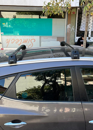Hyundai İx35 2010-2015 Portbagaj Taşıyıcı Ara Atkisi - Ara Çubuk Paw Pro 2 Gri