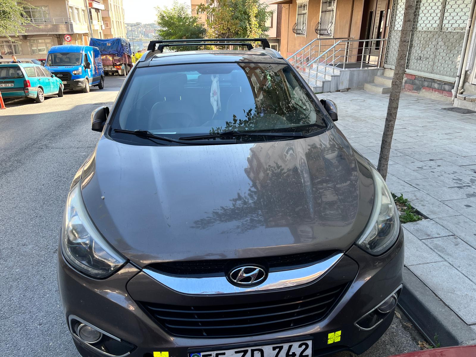 Hyundai İx35 2010-2015 Portbagaj Taşıyıcı Ara Atkisi - Ara Çubuk Paw Pro 2 Gri