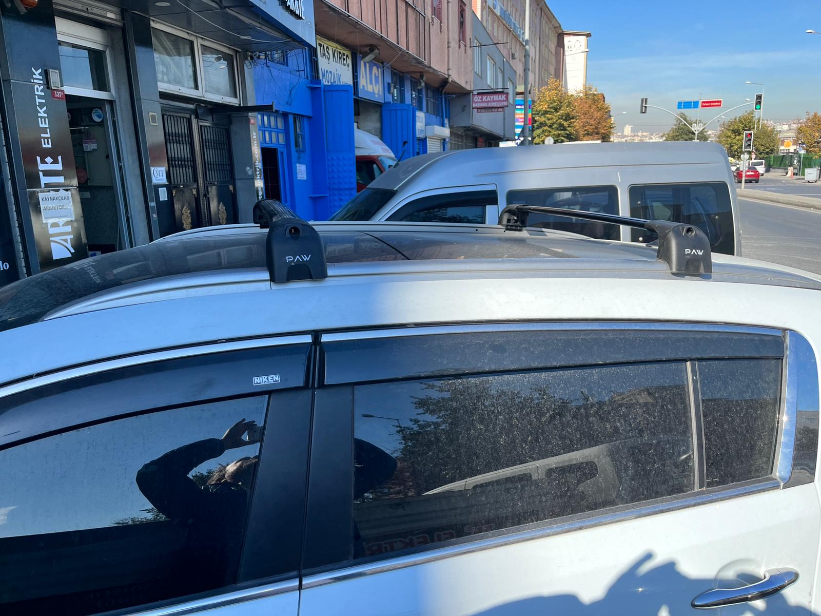 Kia Sportage 2010-2016 Portbagaj Taşıyıcı Ara Atkisi - Ara Çubuk Paw Pro 2 Gri