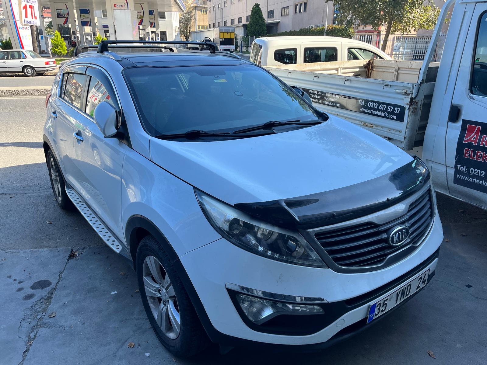 Kia Sportage 2010-2016 Portbagaj Taşıyıcı Ara Atkisi - Ara Çubuk Paw Pro 2 Gri