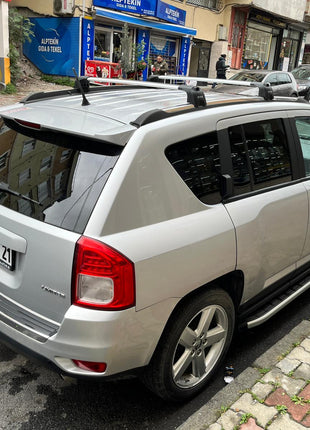 Jeep Compass 2011-2017 Portbagaj Taşıyıcı Ara Atkisi - Ara Çubuk Paw Pro 2 Siyah