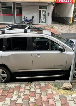 Jeep Compass 2011-2017 Portbagaj Taşıyıcı Ara Atkisi - Ara Çubuk Paw Pro 2 Siyah