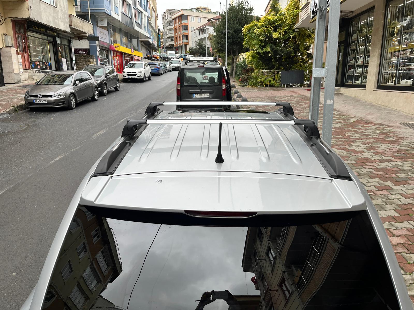 Jeep Compass 2011-2017 Portbagaj Taşıyıcı Ara Atkisi - Ara Çubuk Paw Pro 2 Siyah