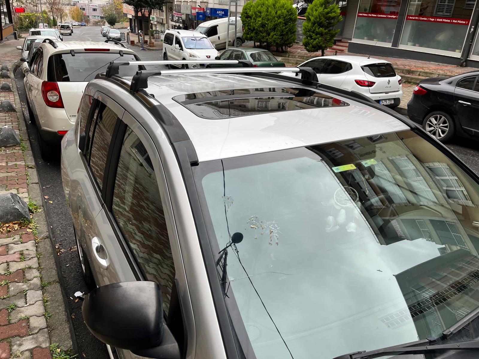 Jeep Compass 2011-2017 Portbagaj Taşıyıcı Ara Atkisi - Ara Çubuk Paw Pro 2 Siyah