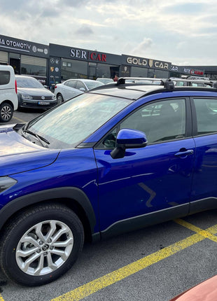 Toyota Corolla Cross 2022-2025 Portbagaj Taşıyıcı Ara Atkisi - Ara Çubuk Paw Pro 2 Siyah