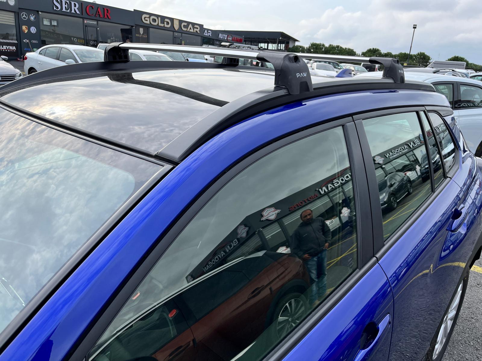 Toyota Corolla Cross Portbagaj Taşıyıcı Ara Atkisi - Ara Bar, Paw Pro 2, Gri