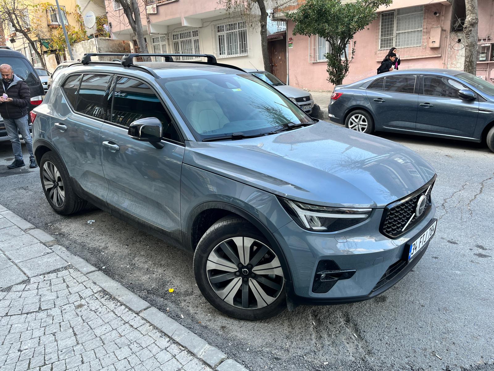 Volvo Xc40 2018-2025 Portbagaj Taşıyıcı Ara Atkisi - Ara Çubuk Paw Pro 2 Gri