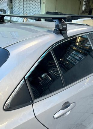 Toyota Corolla Sedan 2013-2018 Oluksuz Üst Tavan Portbagaj Taşıyıcı Ara Atkısı Toros Serisi Pro 4 Gri
