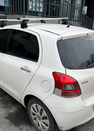 Toyota Yaris Hb 2006-2011 Oluksuz Üst Tavan Portbagaj Taşıyıcı Ara Atkısı Toros Serisi Pro 4 Gri