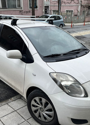 Toyota Yaris Hb 2006-2011 Oluksuz Üst Tavan Portbagaj Taşıyıcı Ara Atkısı Toros Serisi Pro 4 Siyah