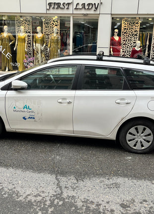 Toyota Auris Touringsport 2013-2019 Portbagaj Taşıyıcı Ara Atkisi - Ara Çubuk Paw Pro 2 Gri
