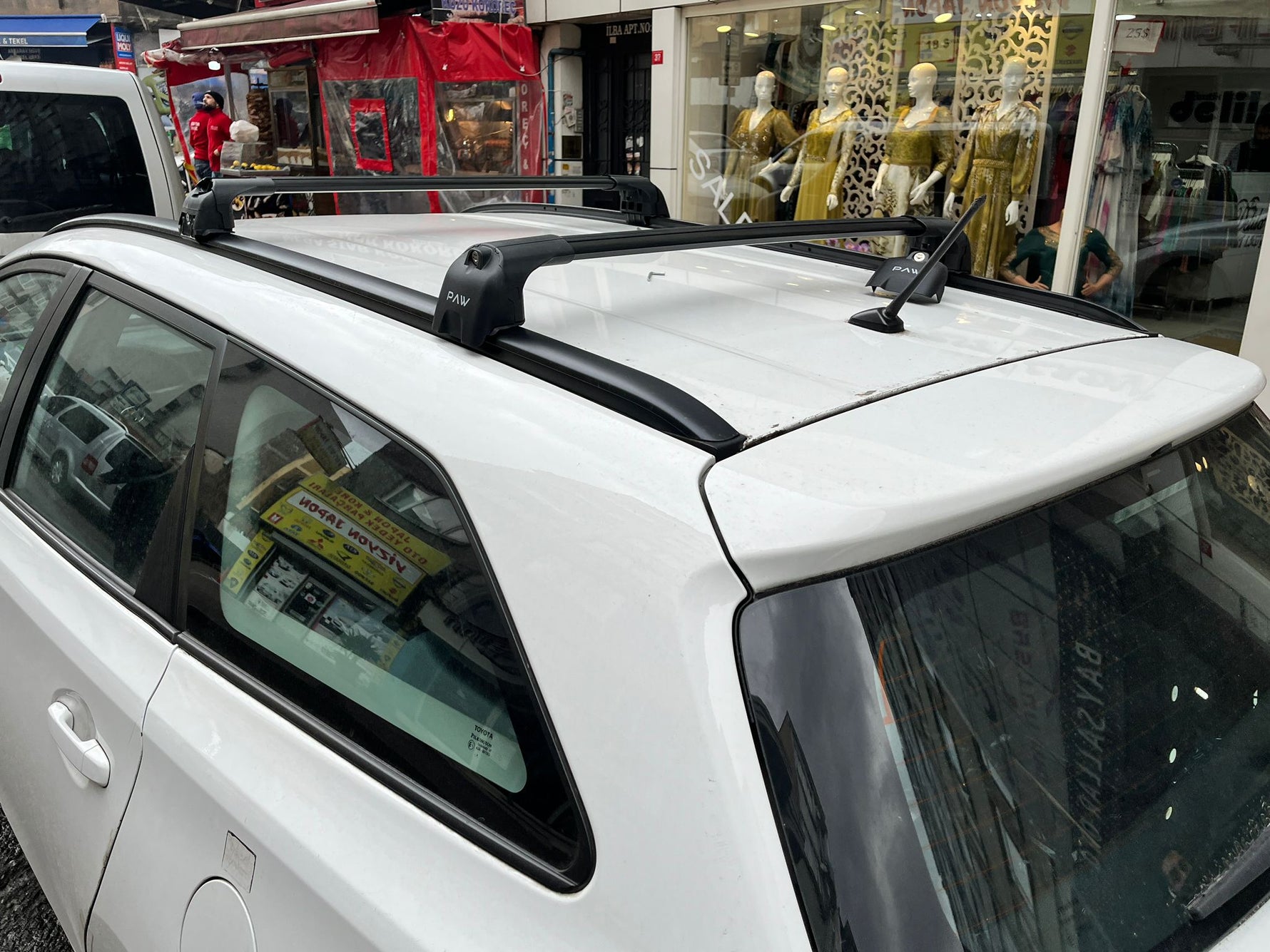 Toyota Auris Touringsport 2013-2019 Portbagaj Taşıyıcı Ara Atkisi - Ara Çubuk Paw Pro 2 Siyah