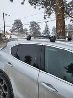 Alfa Romeo Stelvio 2017-2022 Portbagaj Taşıyıcı Ara Atkisi - Ara Çubuk Paw Pro 2 Siyah