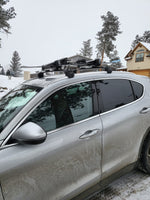 Alfa Romeo Stelvio 2017-2022 Portbagaj Taşıyıcı Ara Atkisi - Ara Çubuk Paw Pro 2 Siyah