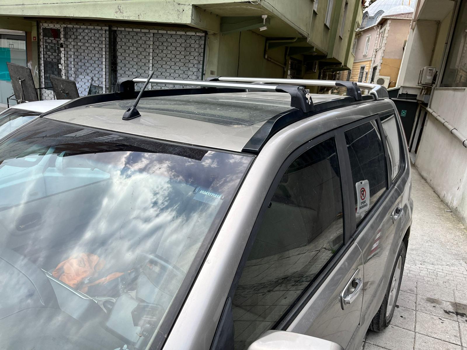 Nissan X-Trail T30 2001-2007 Portbagaj Taşıyıcı Ara Atkisi - Ara Çubuk Paw Pro 2 Gri