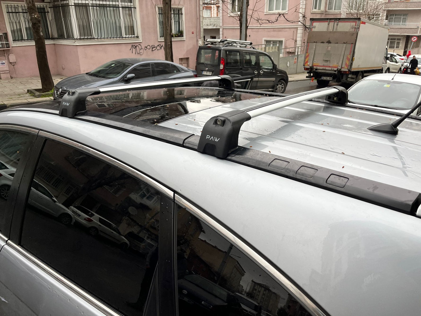 Honda Cr-V Mk3 2007-2012 Portbagaj Taşıyıcı Ara Atkisi - Ara Çubuk Paw Pro 2 Gri