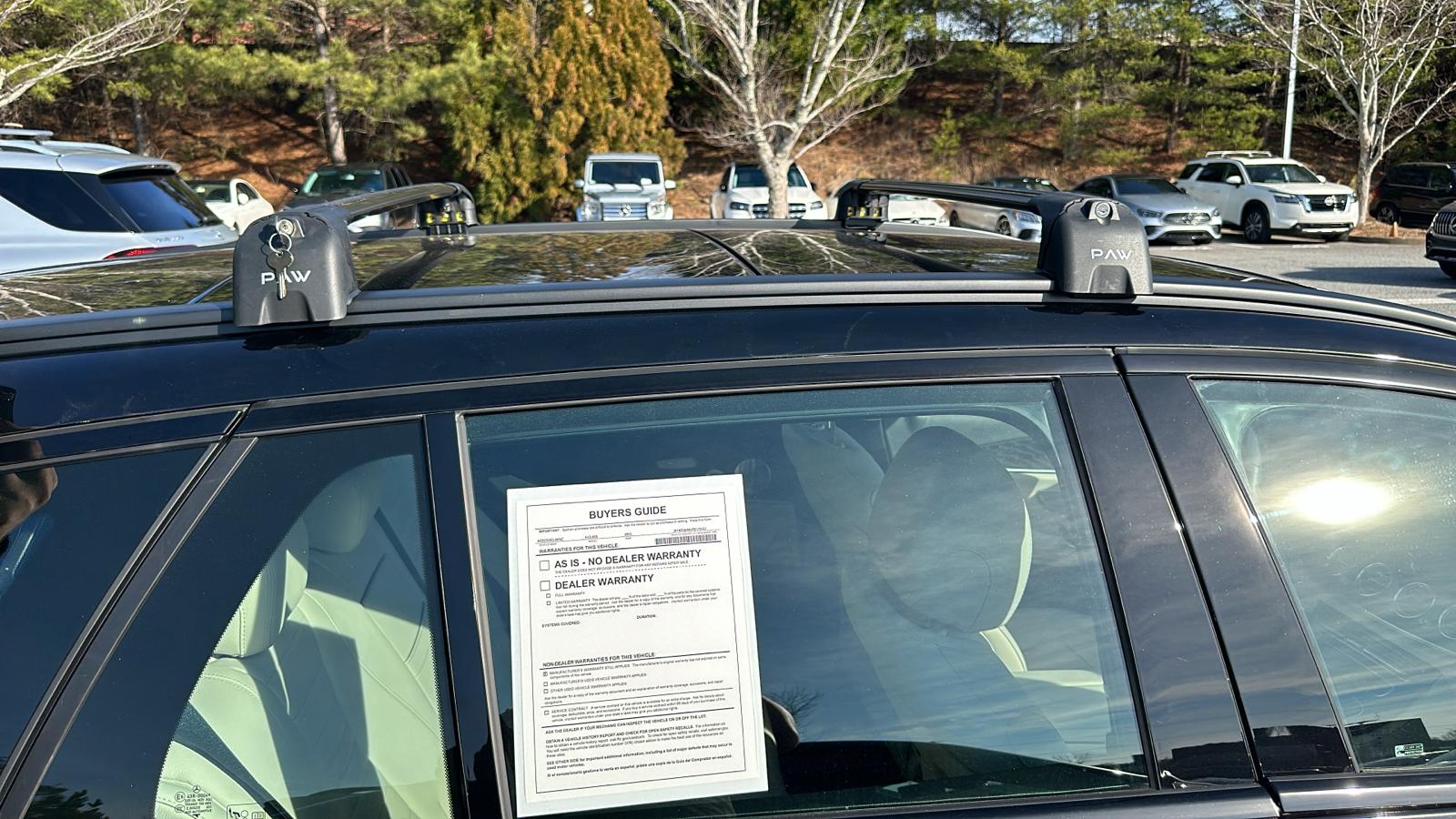 Mercedes Benz E S214/X214 All Terrain 2023-2025 Portbagaj Taşıyıcı Ara Atkisi - Ara Çubuk Paw Pro 2 Siyah